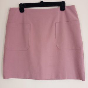 NWT LOFT 12P Light Mauve Skirt